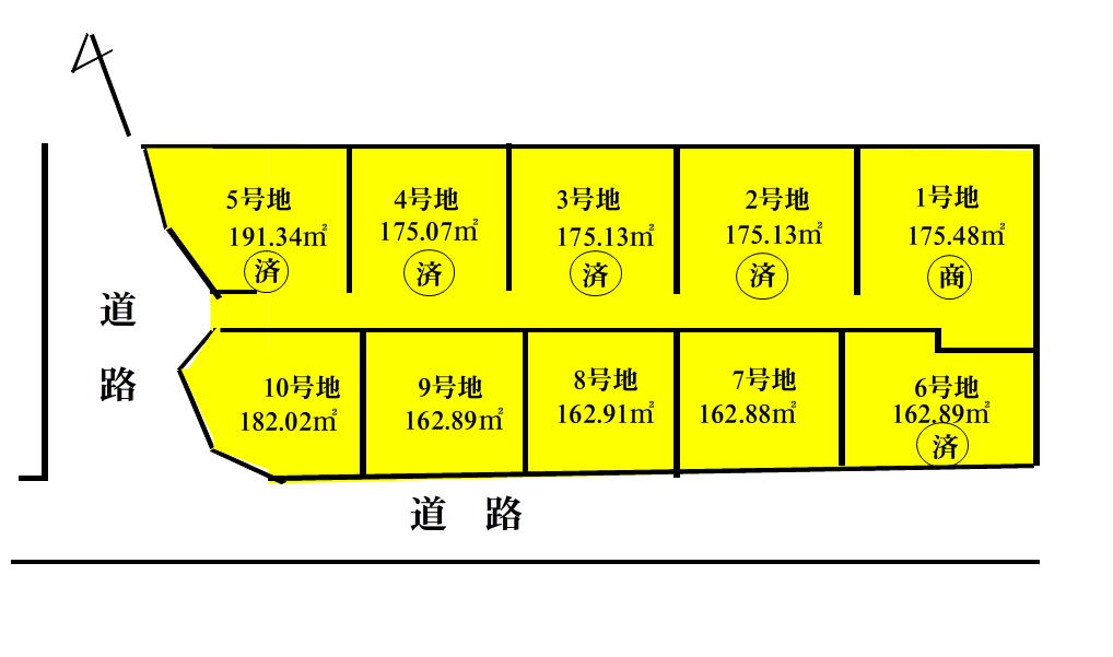 正法寺土地の図